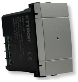 IXTRIMA Deviatore connesso Smart Wifi Tuya frutto modulo compatibile con supporti Bticino Living grigio