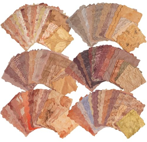 168 Hojas Pegatinas Scrapbooking Materiales, 8.4 x 12.4 cm Pegatinas Vintage, Papel Decoupage, Papel Decorativo Manualidades, Bullet Journal Accesorios para álbumes de Recortes, Diarios, Cuadernos