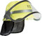 Idena 8040005 - Feuerwehrhelm für Kinder, mit klappbarem Visier und Nackentuch, Luftöffnungen und Innenpolster, 112, Einsatz, Beruf, Schutzhelm, Feuerwehr, Feuerwehrmann
