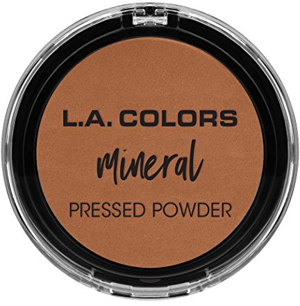 L.A. COLORS Mineral Pressed Powder, Toasted Almond CMP380