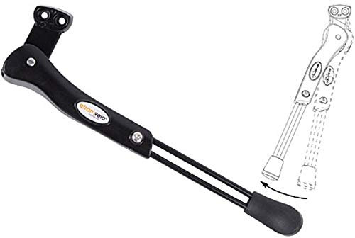 Atran Velo Hinterbauständer Stylo DV - NH1 im Polybeutel schwarz ca.320g+Flicken