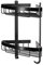 Croydex Shower Storage, Matte Black, One Size