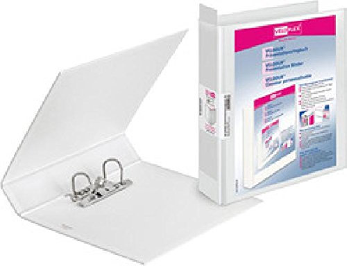 Präsentationsringbuch Velodur A4 ws 2-Ring 40mm Ringd. Hebelmechanik