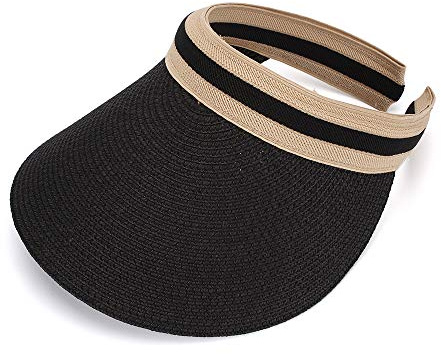 MK MATT KEELY Donna Parasole Ampia Beach Paglia Golf Cappello cap