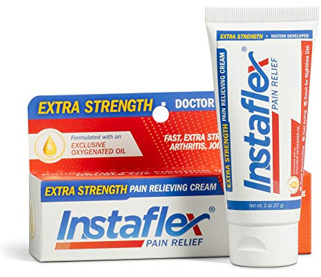 Healthy Directions Instaflex Extra Strength Pain Relief Cream, with 2X the Pain-Fighting Ingredients, Rubs Out Your Toughest Muscle & Joint Pain (2 oz)