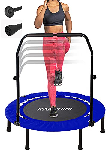 Kanchimi Faltbar Mini Fitness Indoor Exercise Workout Rebounder Sport Trampolin mit Griff