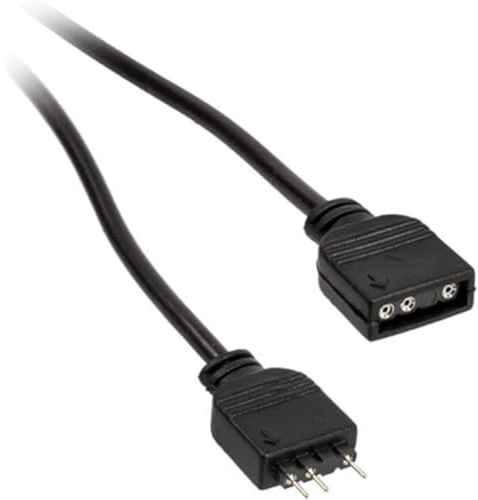 Kolink PC-Lüfter Verlängerung [1 x PC-Ventilator, weiblich, 3-polig, 1 x PC-Lüfter, männlich, 3-polig, 50,00 cm, Schwarz