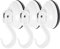 Handtuchhalter Saugnapf 3 Stück belastbar bis 6 KG Handtuchhaken Extra Stark Vakuum Haken Badezimmer Dusche Küche Geschirrtuchhalter Saugnapf Kleiderhaken Saugnapf Wandhaken Saughaken Bad