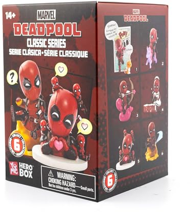 YuMe Deadpool Hero Box Classic Series Collectable Action Figures For Children and Adults aged 8 and up