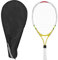 PerGar Tennisschläger, Freizeit-Tennisschläger für Erwachsene, Teenager-Tennisschläger mit Rahmen aus Aluminiumlegierung, Tennisschläger-Set für das Training (Gelb)