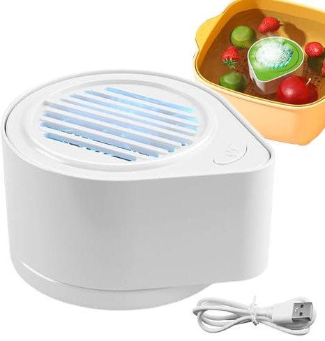 Machine À Laver Les Fruits Et Légumes - Nettoyeur Électrique Pour Fruits Et Légumes,Appareil Automatique Sans Fil Pour Alimentation Saine Préparation Culinaire À Domicile