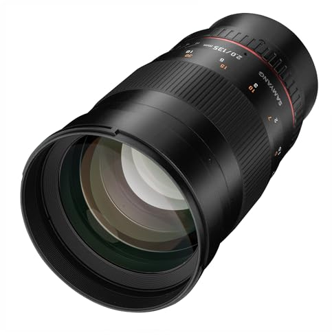 Samyang 135mm F2.0 für Fuji X - APS-C Teleobjektiv Festbrennweite für Fuji Kamera mit X Mount, manueller Fokus, für Fujifilm X-E4, X-T4, X-T200, X-Pro3, X-A7, X-T30, X-T3, X-T100