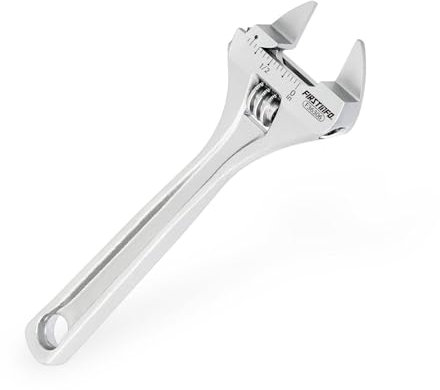 FIRSTINFO F36306 | 6/150mm | Llave Inglesa Ajustable | con mandíbulas finas y superdelgadas | con Capacidad de Apertura Máxima de 23.9 mm