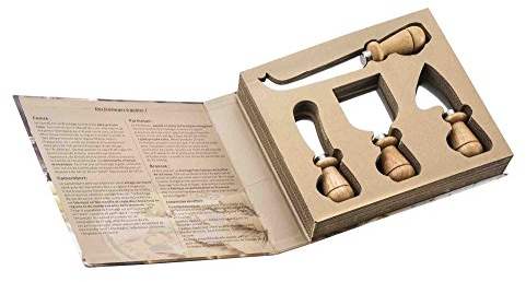 Pradel Excellence - L2281 - Service à Fromage 4 Pièces, Manches bois