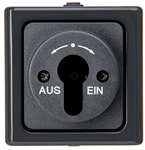 Kopp BLUE ELECTRIC - Gehäuse für Schlüssel-Schalter, Farbe: anthrazit, 561715001