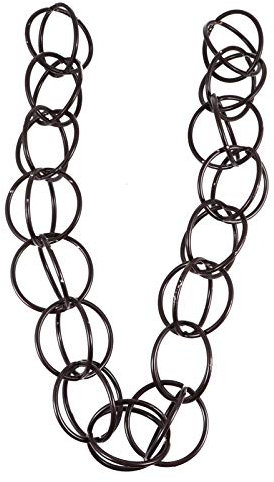 Cabilock Chaîne De Pluie Jardin De Pluie en Cuivre Aluminium Monarque Chaîne De Pluie De Pluie Décoratifs Catcher pour Gouttière Descente (Couleur 2)