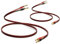WOWLED HiFi-OFC-Lautsprecherkabel mit Bananenstecker, 2X 4m, vergoldete Bananenstecker, männlich auf männlich, 600 Stränge, 14AWG, Audio-Lautsprecher, HiFi-Systeme, Heimkino Lautsprecherkabel |2 Stück