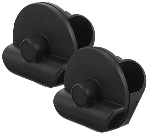 VICASKY 2piezas Adaptador Rack Abrazaderas Brazo Micrófono Accesorios Soporte Micrófono