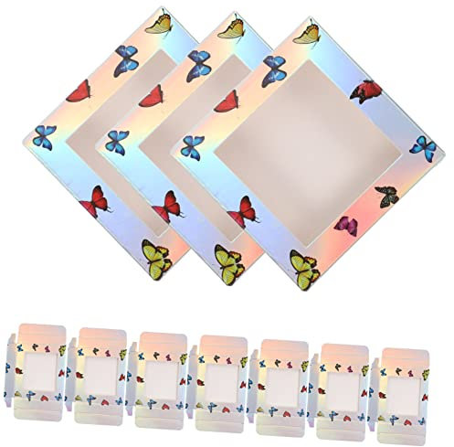 CANIGHT 30stücke Bunte Eyelash Organizer Boxen Mit Schmetterlingsmuster Transparente Aufbewahrung Für Falsche Wimpern Praktische Lash Cases Für Salon Und Zuhause