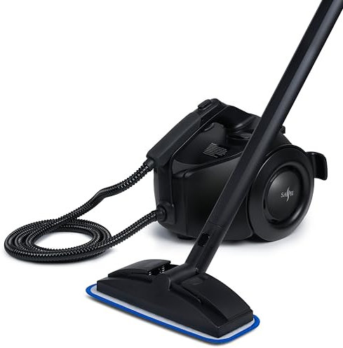 SA BI 1800W High Pressure Steam Cleaner, 135°C – Professional Multi-Surface Steamer for Floors, Tiles, Grout, Cars & Upholstery – Chemical-Free Cleaning, 22 Accessories Kit, 45min Runtime