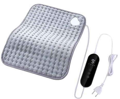 Weldphur Coussin Chauffant Pour Le Dos | Chauffage Sans Fil À Réchauffement Rapide,Coussin Chauffant Pour Le Cou,Pour Adultes Personnes Âgées Maison Bureau Lit Voyage Cou Genou Épaule