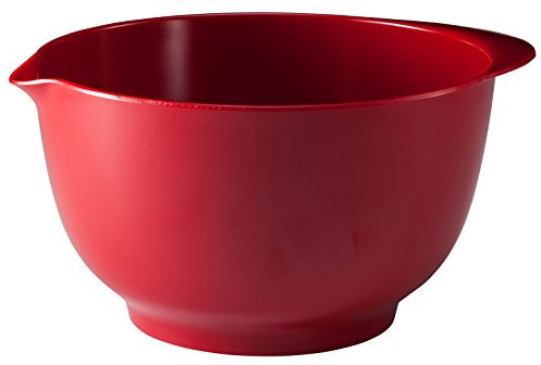 Hutzler Classic Melamin-Rührschüssel, 3 l, Rot