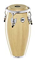 Meinl Percussion Mini Conga Instrument - Sehr kleine Handtrommel - Mit Büffelfell - Durchmesser 4,5 Zoll - Siam Eiche, Natur (MC100NT)
