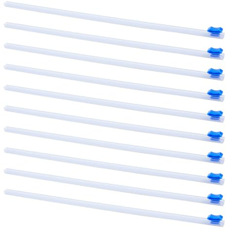 DICOSMETIC Curseur en Plastique de 33 mm Réutilisable pour Film Alimentaire Coupe Film Alimentaire Auto Adhésif Distributeur de Film pour Papier D'Aluminium Ciré