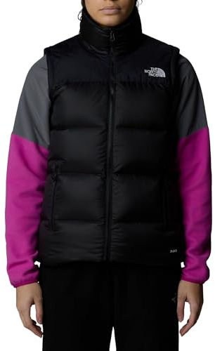 The North Face NF0A8991PH51 W DIABLO DOWN VEST Jacket Damen TNF BLACK HEATHER/TNF BLK Größe M