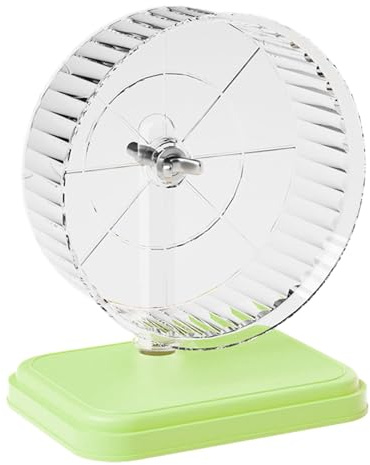 Löparhjul för små djur, hamsterträning, löparhjul, tysta träningshjul för hamstrar, tysta träningshjul, träningshjul för små djur 17 cm för små djur