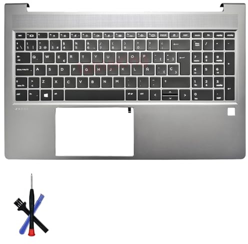 Spanish Teclado de Repuesto con iluminación de Fondo para para HP ZBook 15 Power G9 Power G10