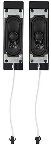 banapoy 2Pcs 8 Ohm 10W DIY Haut-Parleur Magnétique, Rectangle TV Haut-Parleur Unité Haut-Parleur Amplificateur Sonore Remplacement pour LCD TV Publicité Lecteur
