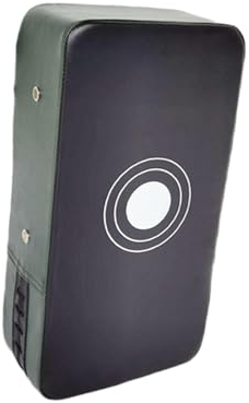 kowaku Trainings-Handpolster, Fokus-Pratzen, gebogenes Handpolster aus PU-, Boxpolster, Boxpolster für Kickboxen, Muay Thai, Taekwondo, 40cmx20cmx10cm