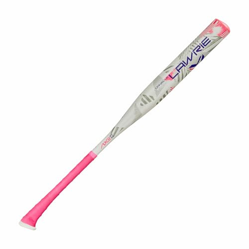 Axe Danielle Lawrie Youth Fastpitch Softball Bat | 1-Piece Alloy | -12 | USA (ASA)/USSSA Approved | Pink/Purple | Standard Axe Handle | Long-Lasting Durability and a Balanced Feel (28)