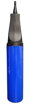 Balloon Pump, Manual Hand Pump Inflator, Balloon Inflator for Party Balloons, Events, Birthdays, Party Decorations Accessory, Foil Balloon Pump, Multiple Colours (1,2 or 3 Pack) Red, Blue, Yellow (1)