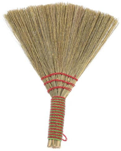 Beaupretty Scopa da Tavolo Miscanthus per Pulizia Domestica Spazzola Maneggevole per Scrivanie e Pavimenti Utensile di Pulizia Piccolo e Resistente per Uso Quotidiano