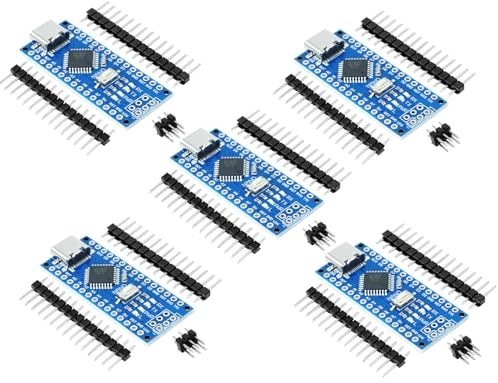 Nano Board per Arduino Nano RUIZHI 3 Pezzi Nano-V3 Scheda di Sviluppo con 328P Chip Scheda Madre Type-C Interfaccia 5V 16MHz Compatibilità con Arduino Nano