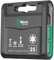 Wera Bit-Box 15 Impaktor TX25 TriTorsion Impact bits, anti cam-out Torx 25x25mm, 15pc pack, 05057775001(use with 897 4 IMP Holder) , Black