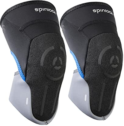Spinlock Performance Kneepads - Schwarz - Easy Stretch - Slim und Low Profile Design für Ultimate langfristig Komfort
