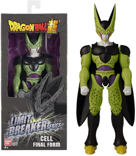 BANDAI - Dragon Ball Super Limit Breaker Series Figura de Acción Cell 30cm - 36747 Multicolor - Figuras articuladas Coleccionable, Ideal para fanaticos del Anime.
