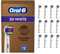 Oral-B Pro 3DWhite Aufsteckbürsten für elektrische Zahnbürste, X-förmige Borsten, briefkastenfähige Verpackung, 12 Stück