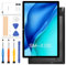 Ersatz-LCD-Bildschirm für Samsung Galaxy Tab A8 10.5 (2021) SM-X200 SM-X205 LCD-Display, Touch-Digitalisierer, Sensor, Glasscheibe, komplettes Montage-Reparaturteil-Set mit Werkzeugen