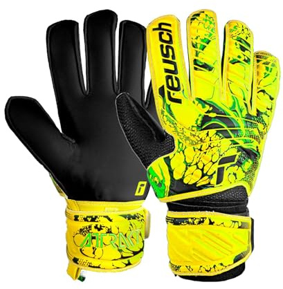 Reusch Portiere Attrack Solid 53705152700 Herrhandskar Gul Svart (9)