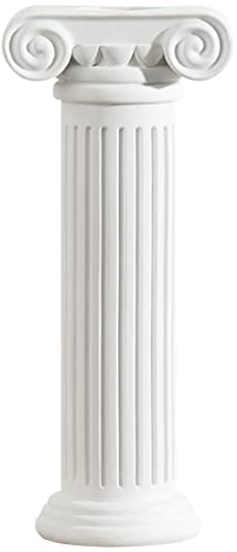 Yardwe Colonna romana Statue Colonne greche Vaso in resina sintetica Composizione floreale Vaso Fioriera per cerimonia nuziale Decorazione da tavolo