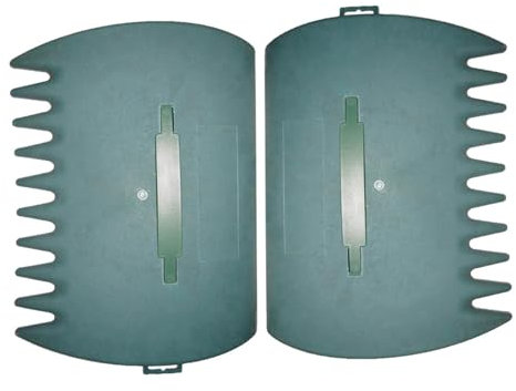 Cucharadas De La Hoja De La Yarda Del Jardín, Recolector De Hojas De Manos De Hojas De Jardín, Recolector De Escombros De Césped Cortado, Rastrillo De Mano Recogedor De Hojas Grande