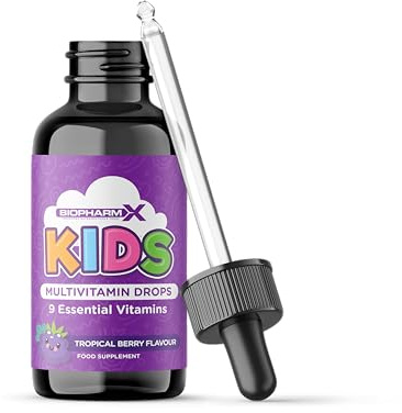 BioPharmX Kids Multivitamin Drops for Infants and Children