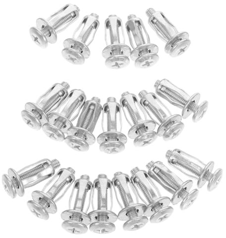 GALPADA 20 Stück Hohlwandanker Für Trockenbau, Robuste Trockenbauanker, Robuster Ankerbolzen, Gipskarton-befestigungsanker, Betonwandschrauben, Hohlwandanker