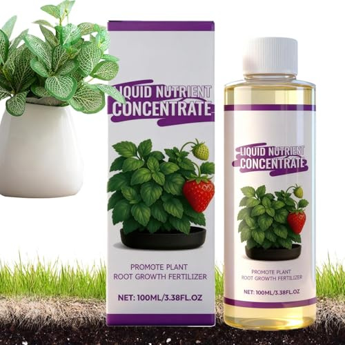 Nutrientes Para Plantas,100ml De Accesorios Naturales Para Jardín | Nutriente De Fertilizante Líquido,Para Jardinería Flores Propagación Crecimiento Fruta Vegetal Plantas De Interior