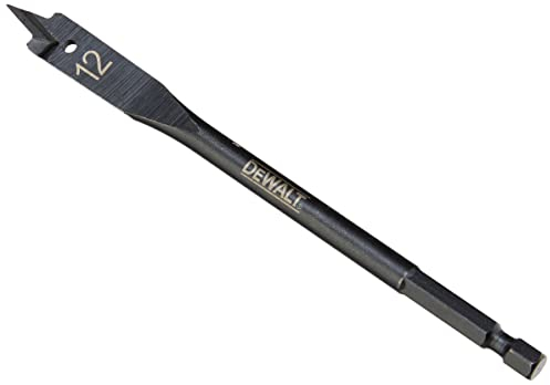 DEWALT Extreme Holz-Fräsbohrer (12 mm ø,152 mm Länge, für den Einsatz in Bohrmaschinen (Akku und Kabel)) DT4763