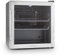 KLARSTEIN Beer & Drink Fridge - 47L Glass Door Table Top Mini Fridge w/ Removable Shelves, Indoor/Outdoor Home Bar Storage